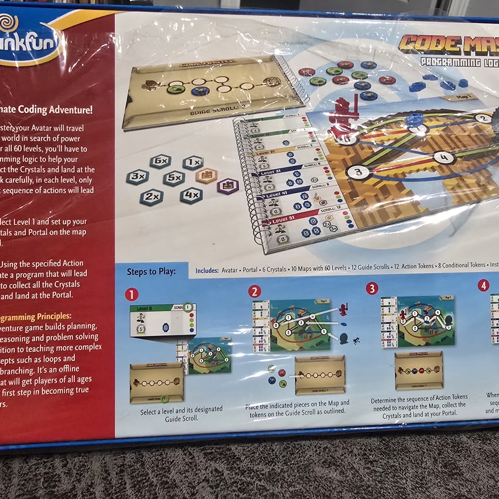 ThinkFun. Code Master Programming Logic Games. Educational. Coding. NWT - Picture 6 of 7